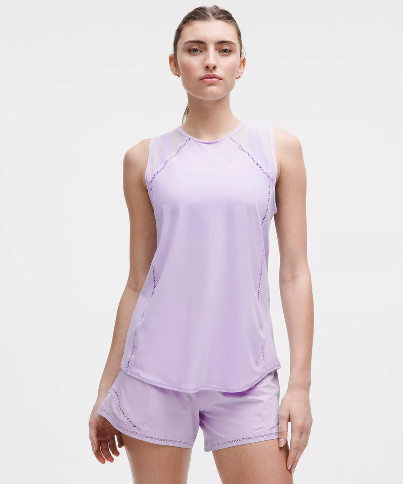 Sculpt Tank Top *Lace Trim 1