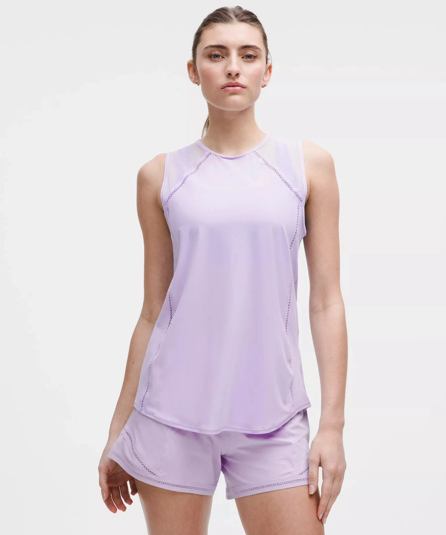 Sculpt Tank Top *Lace Trim - 1