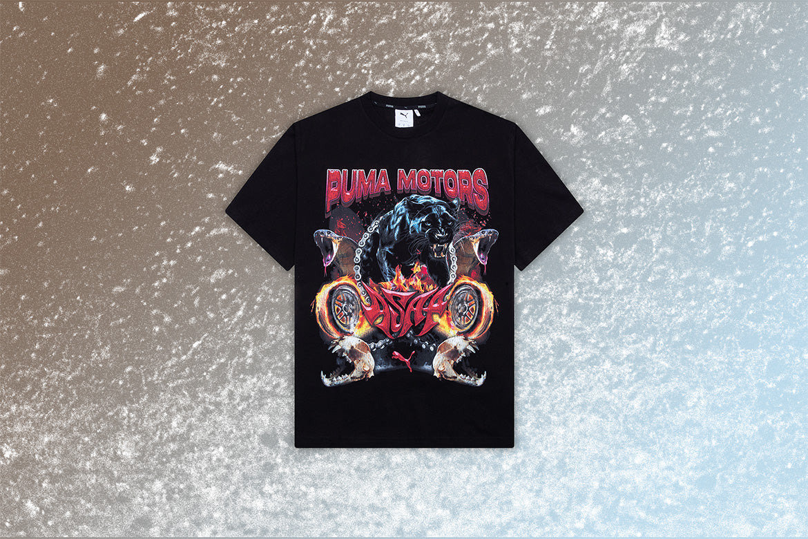 PUMA X A$AP ROCKY MOTORS TEE - BLACK - 4
