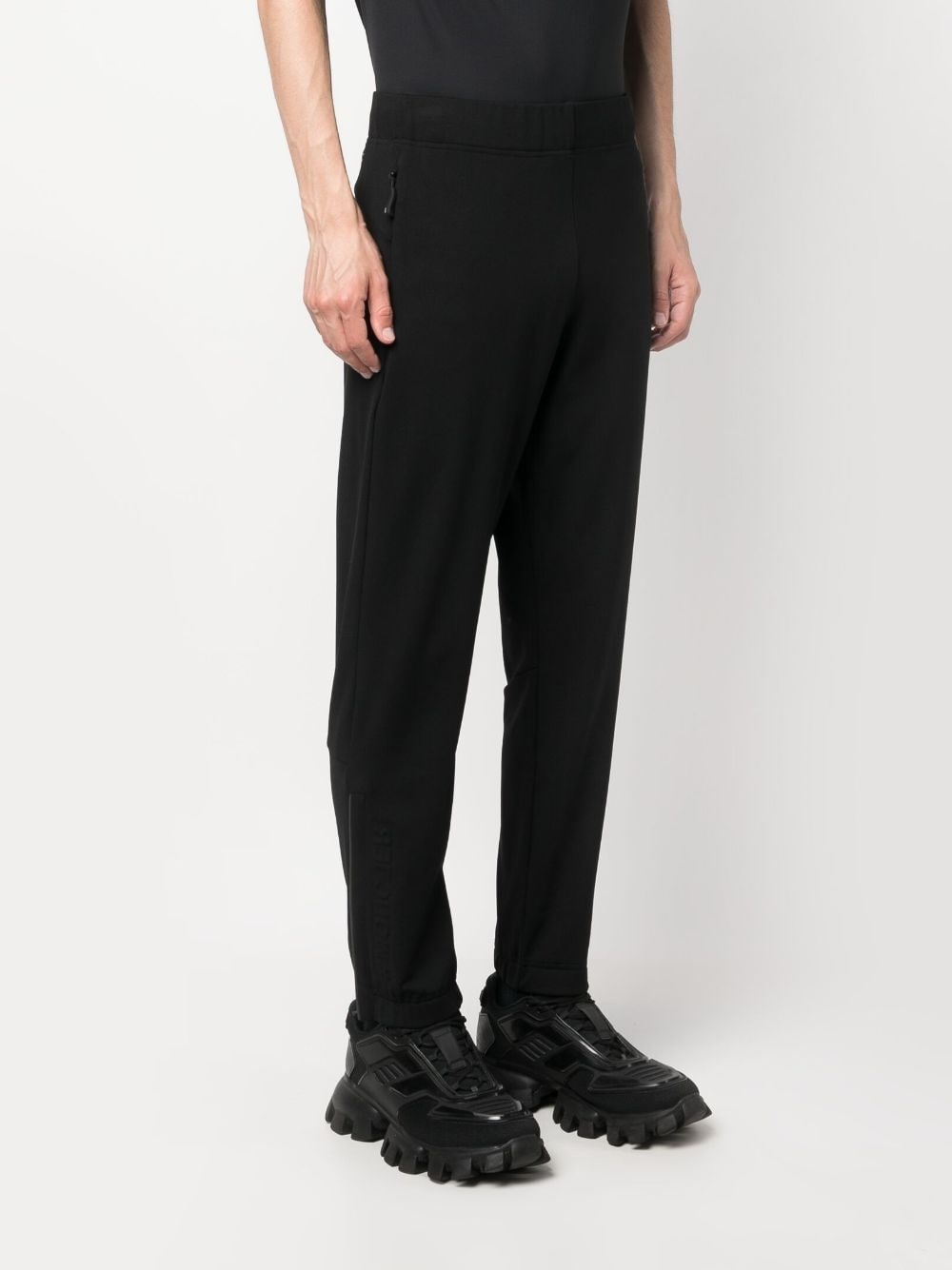 slim-cut stretch trousers - 3