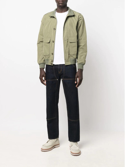 Aspesi button-down fastening bomber jacket outlook