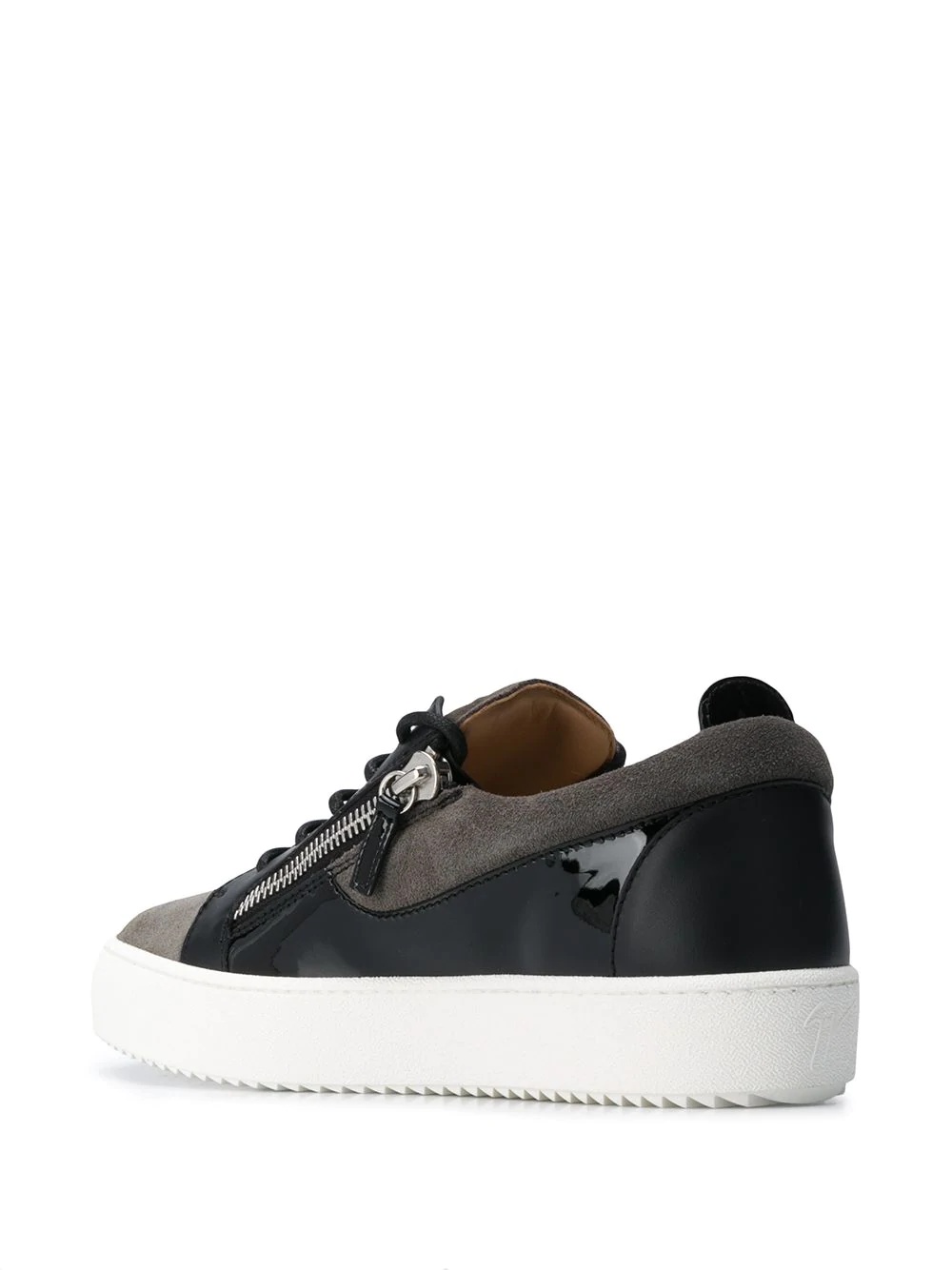 Frankie panelled low-top sneakers - 3