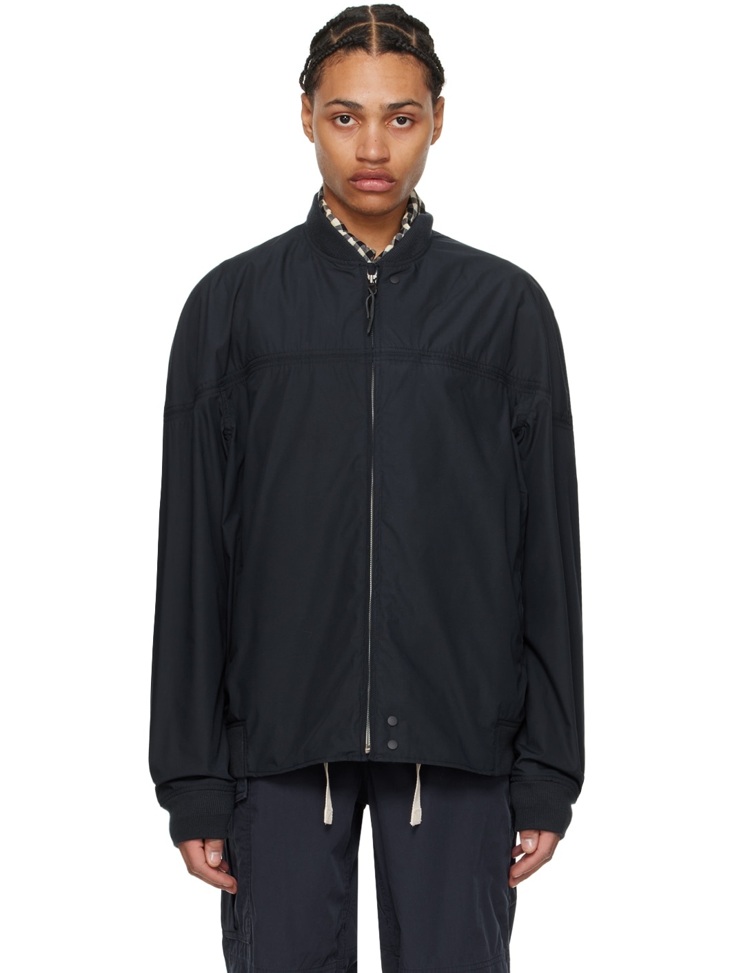 Navy Cadet Bomber Jacket - 1