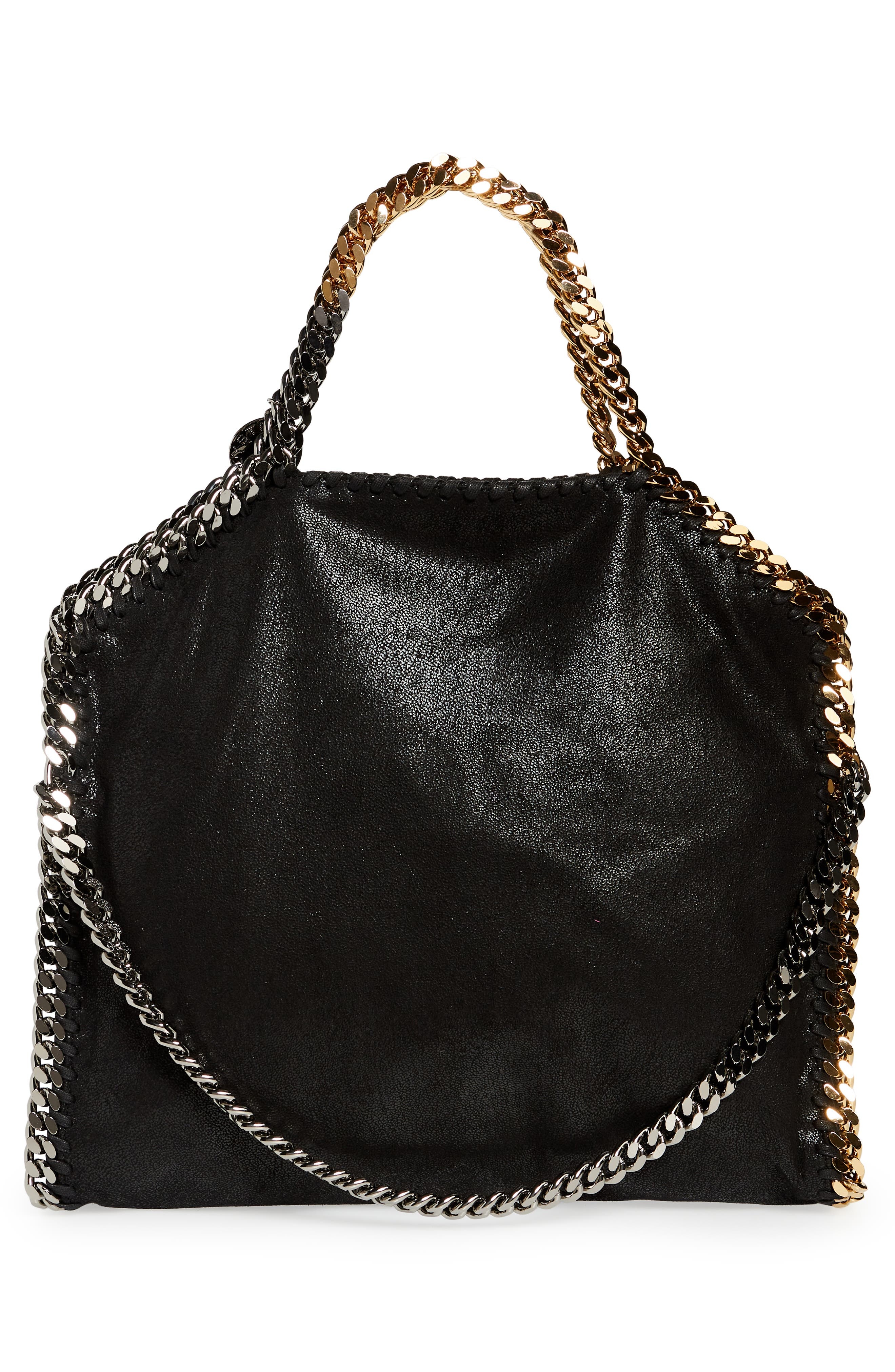 Falabella Faux Leather Foldover Tote - 4