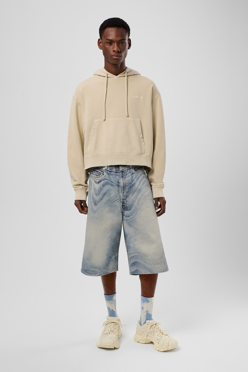 CAMPERLAB Blue Denim Shorts outlook