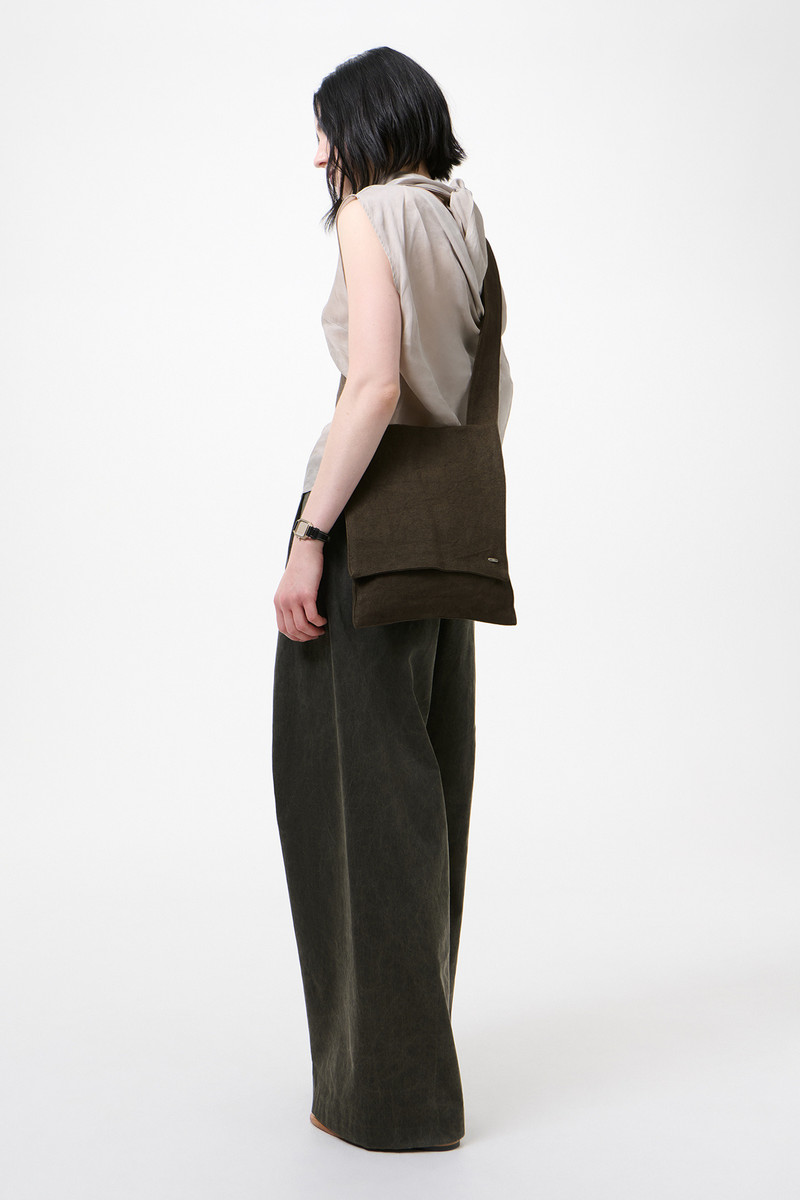 Slack Bag Dry Olive Airy Linen 3