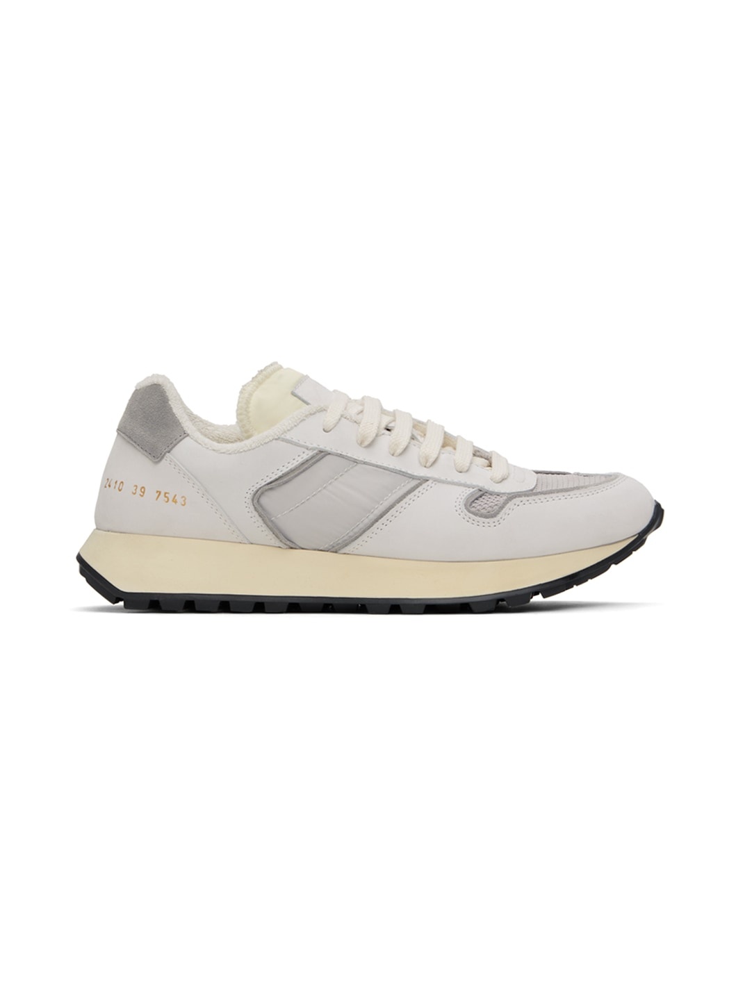 Gray Track SS24 Sneakers - 1