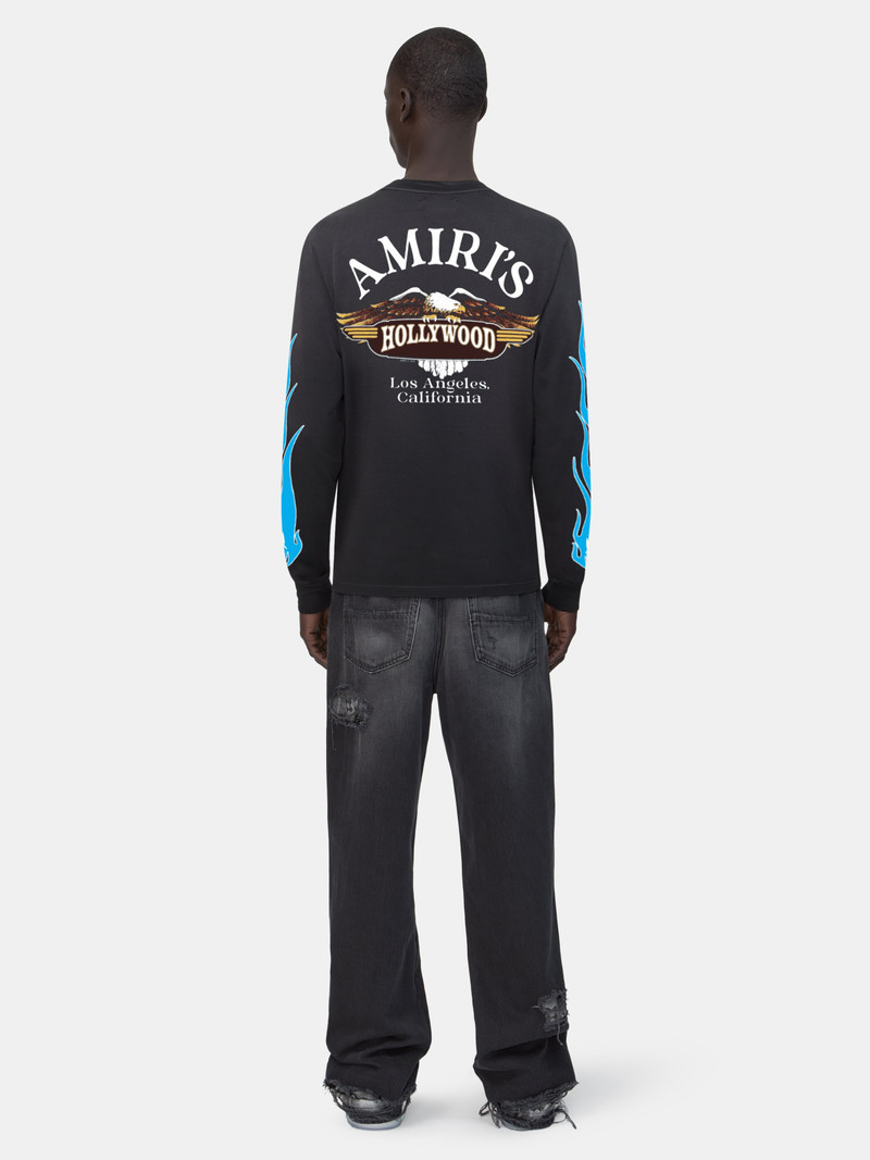 AMIRI EAGLE FLAMES LONG SLEEVE TEE 3