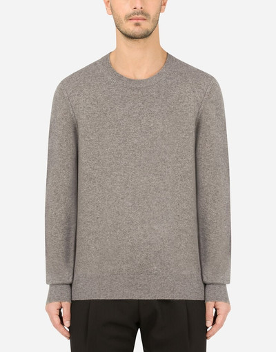 Dolce & Gabbana Cashmere round-neck sweater outlook