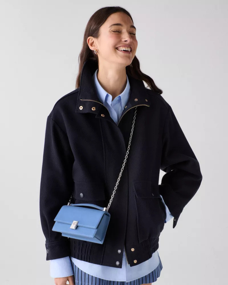 kate spade Deco Mini Flap Chain Crossbody outlook