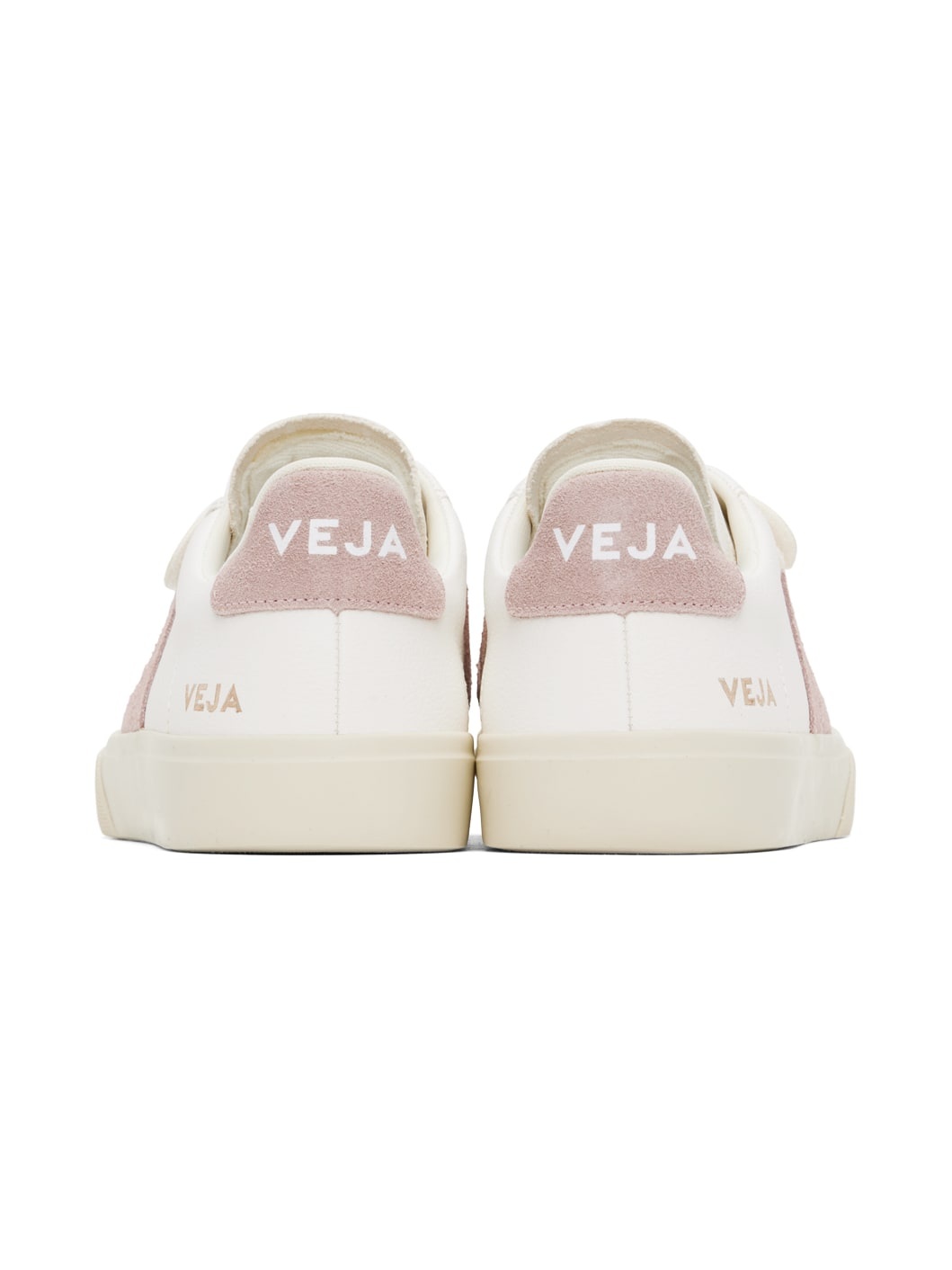 White & Pink Recife ChromeFree Leather Sneakers - 2