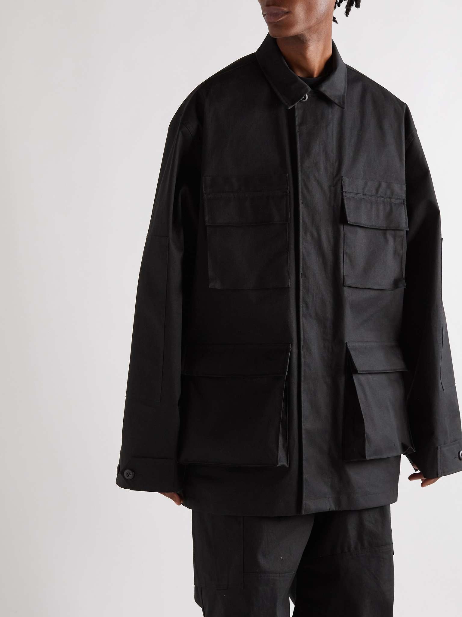 Cotton-Drill Overshirt - 8
