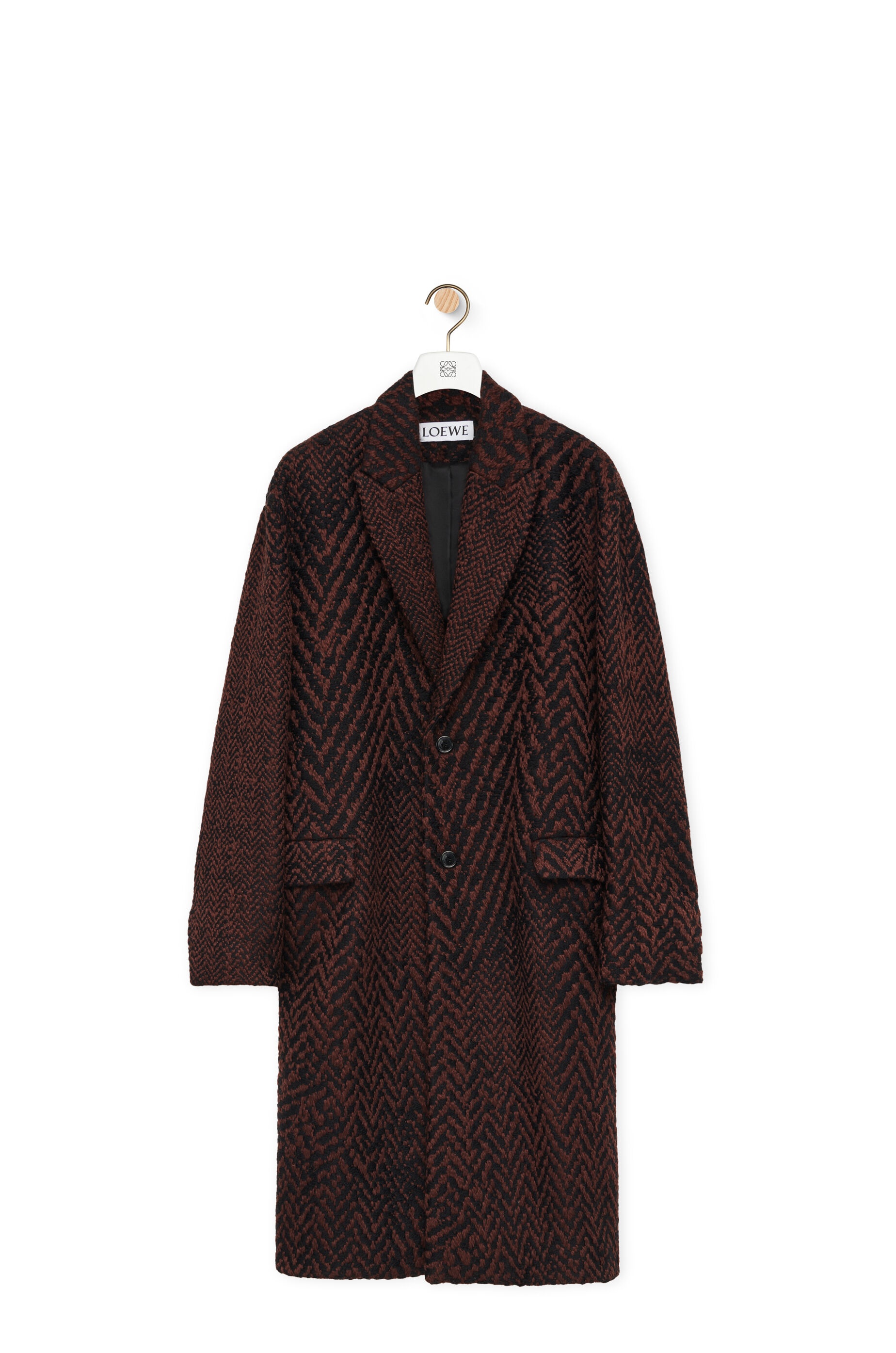 Coat in wool blend - 1