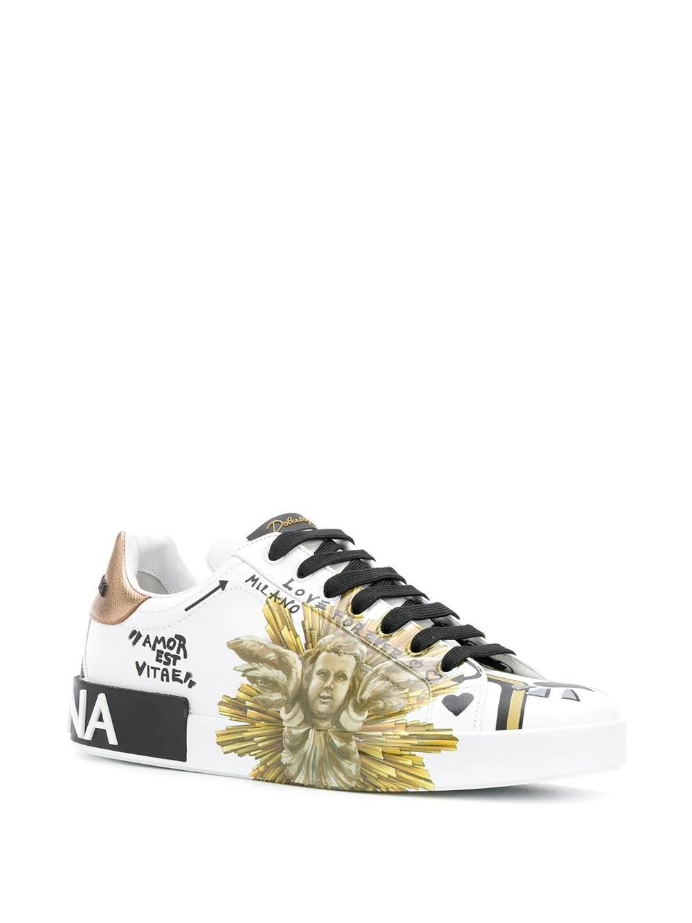 Amore est Vitae printed sneakers - 2