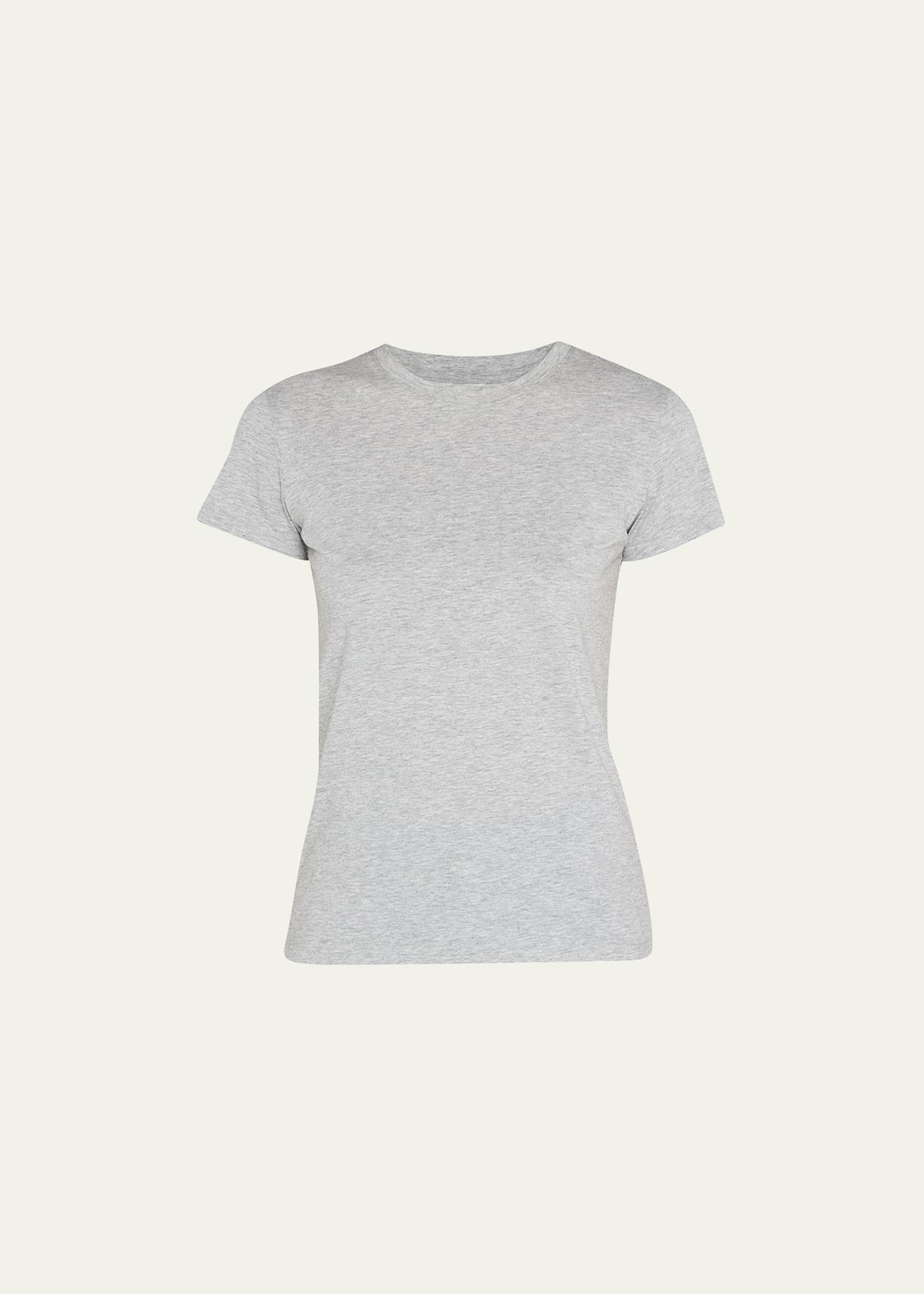 Essential Crewneck Pima Cotton Tee - 1
