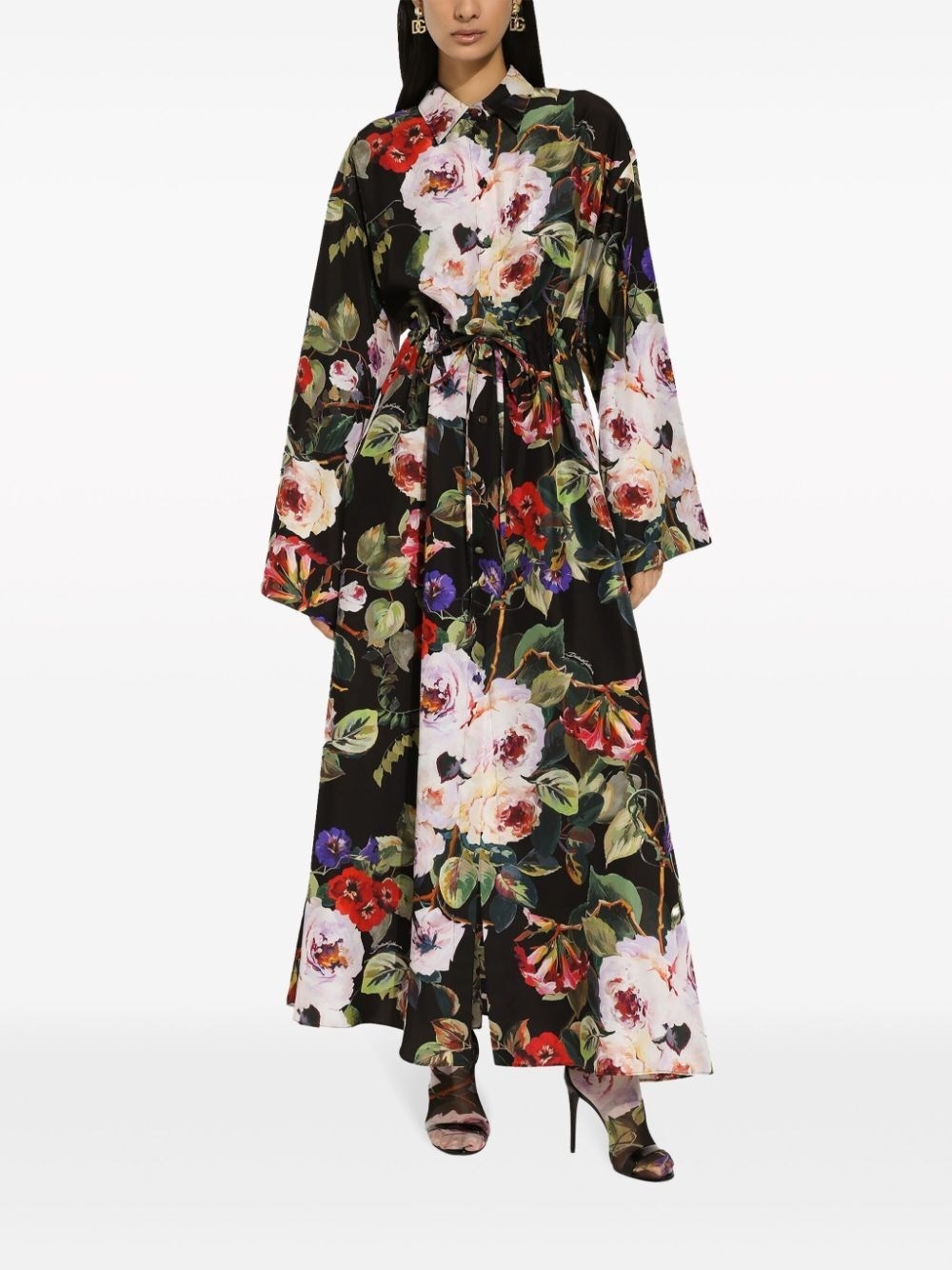 `Flower Power` Long Dress - 2