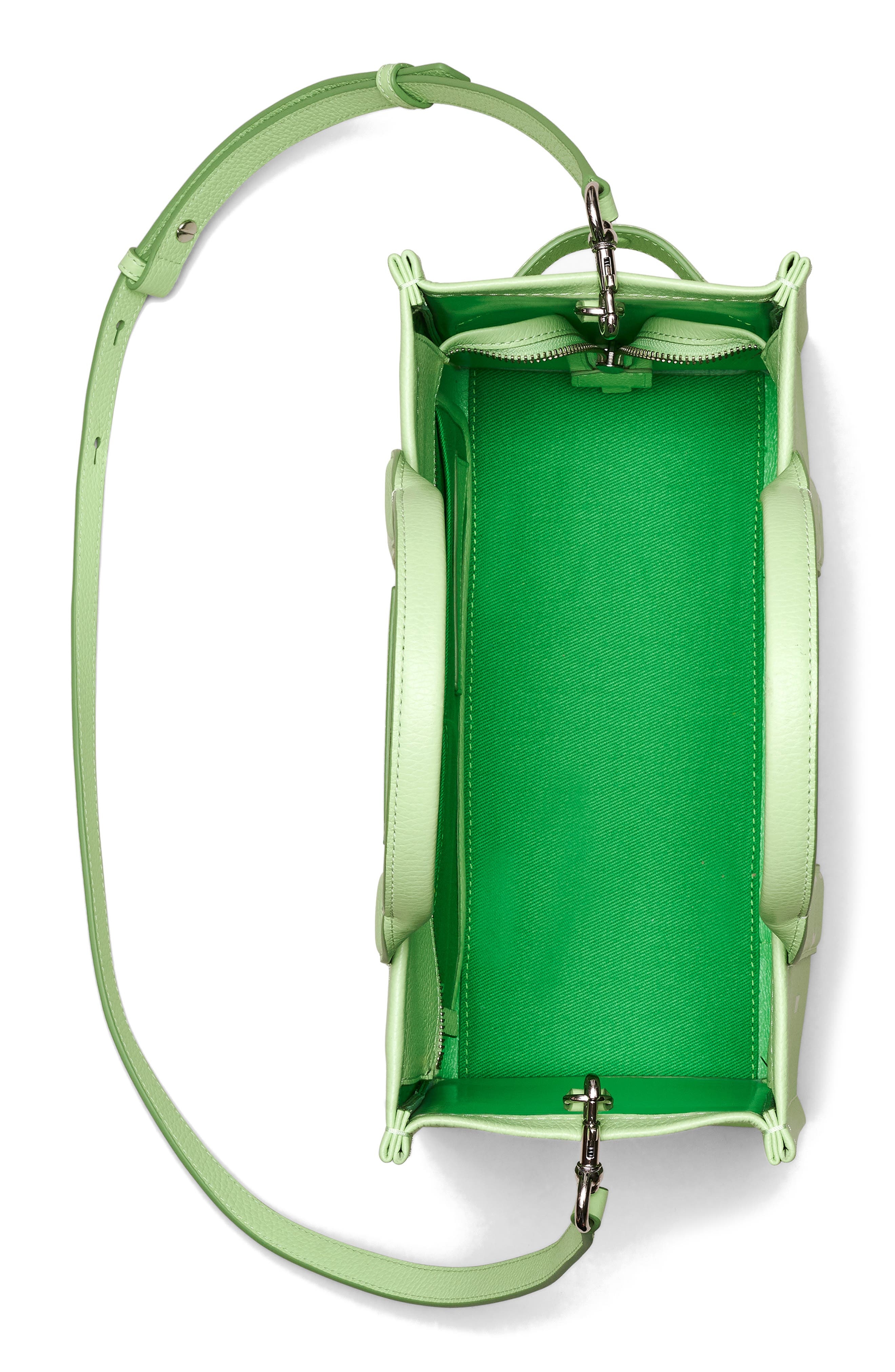 Marc Jacobs The Leather Medium Tote Bag in Peppermint at Nordstrom - 5