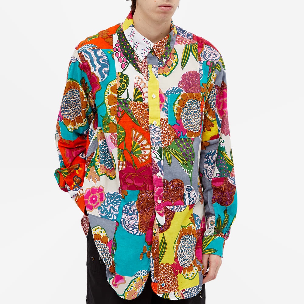 Engineered Garments Multi Patchwork Camp Vacation Shirt - 4