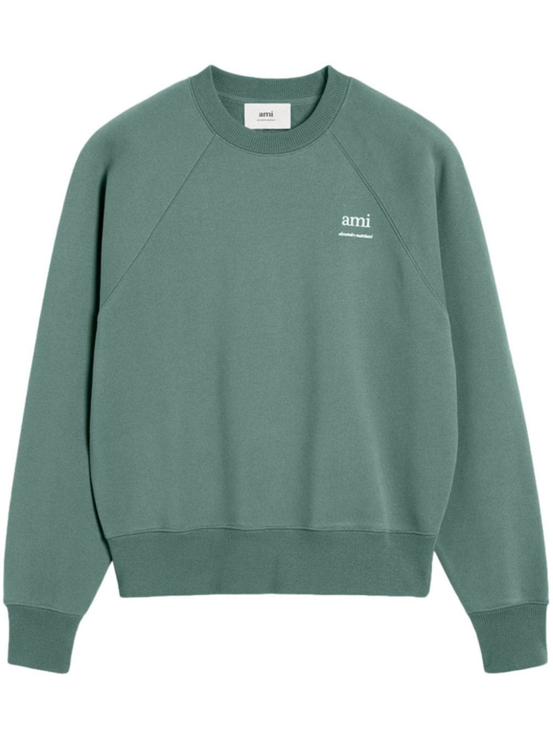 Ami Alexandre Mattiussi organic-cotton sweatshirt 1