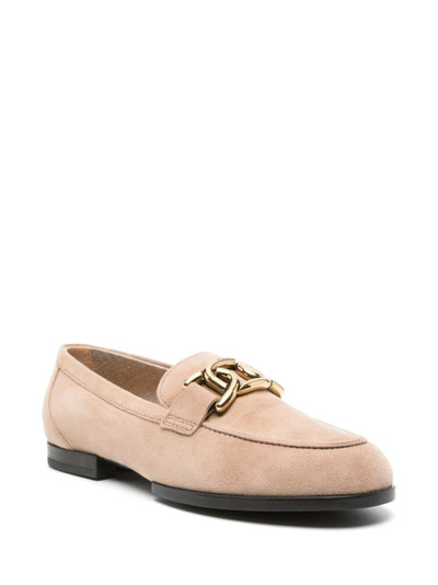 Tod's Kate suede loafers outlook