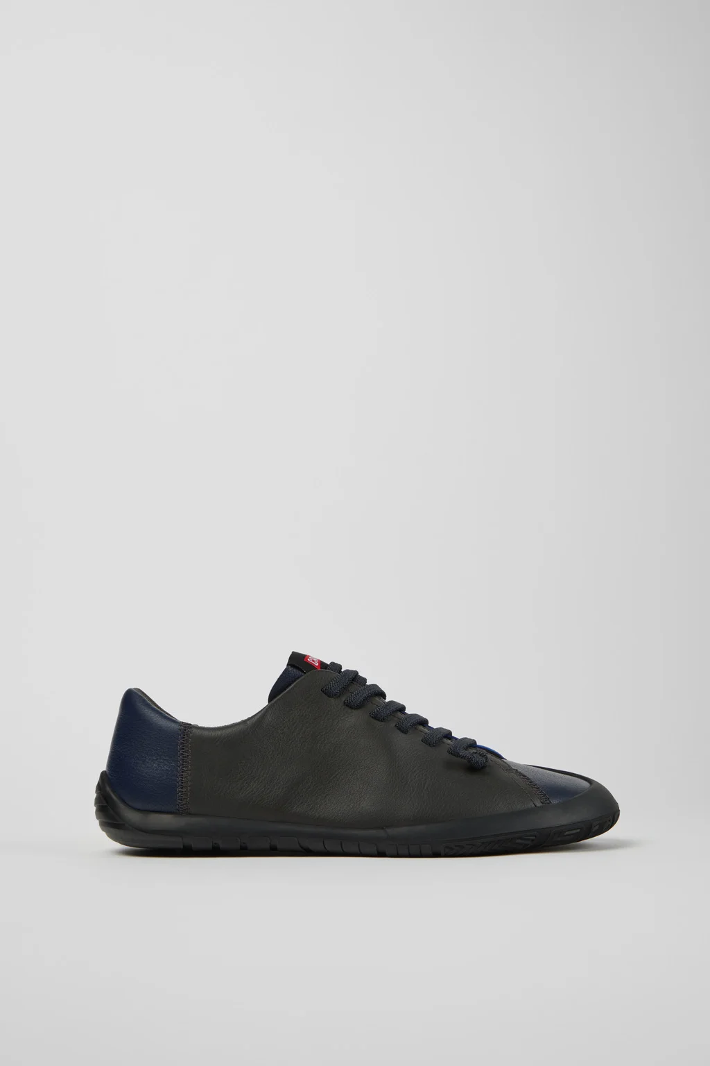 Twins Blue Leather Shoes for Men. - 1