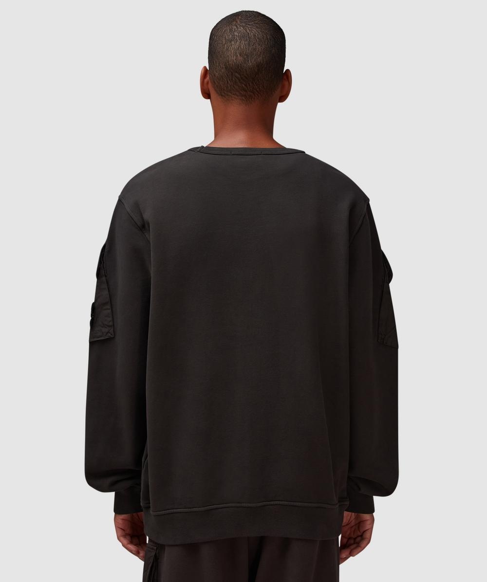 Garment dyed pocket sweater - 3