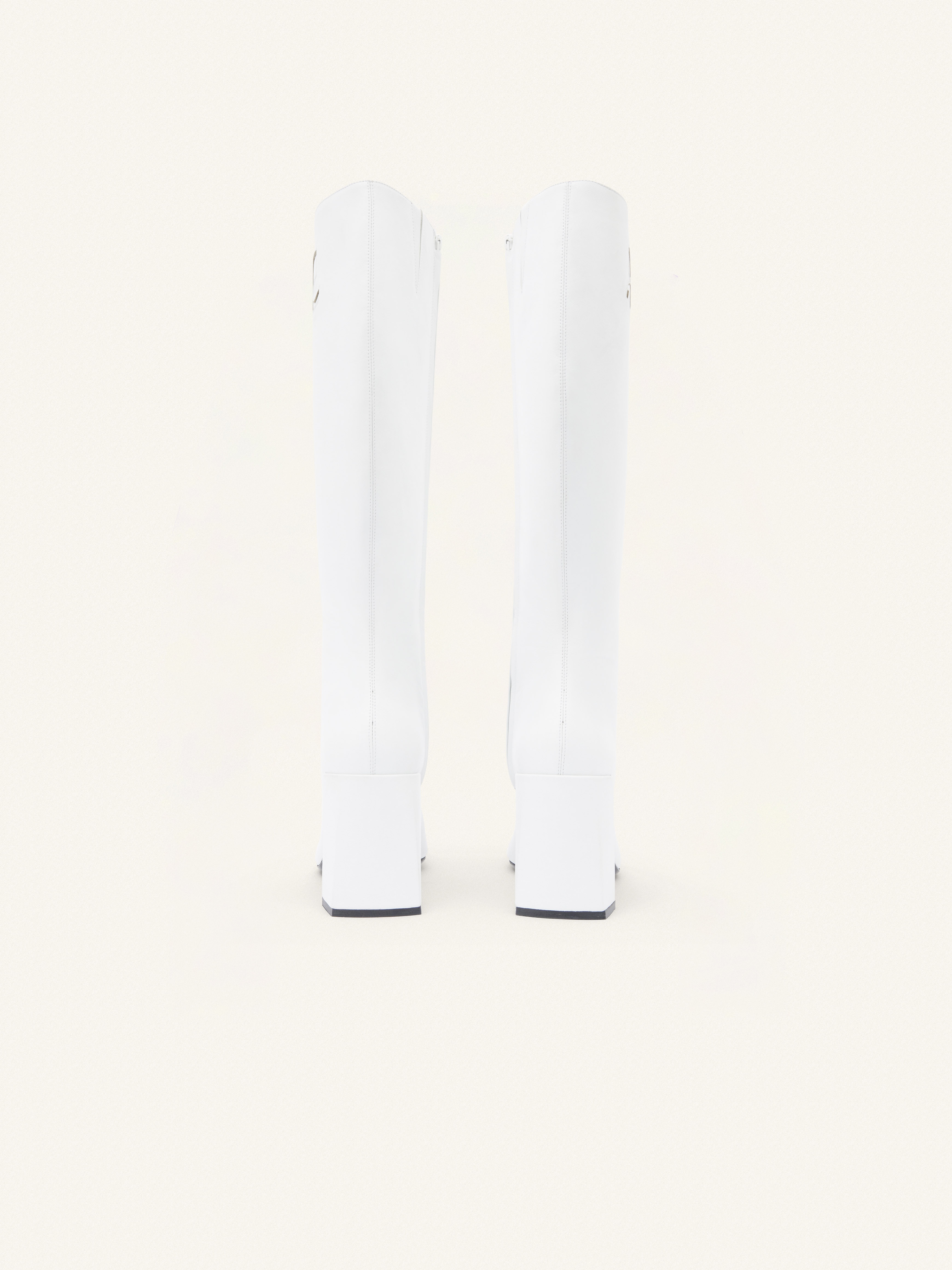 HERITAGE LEATHER KNEE BOOTS - 4