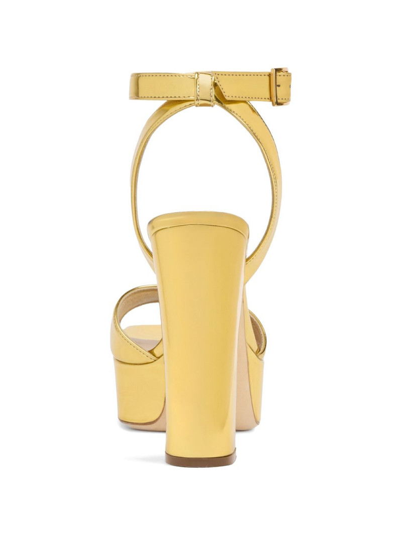 mirror-effect buckle sandals 3