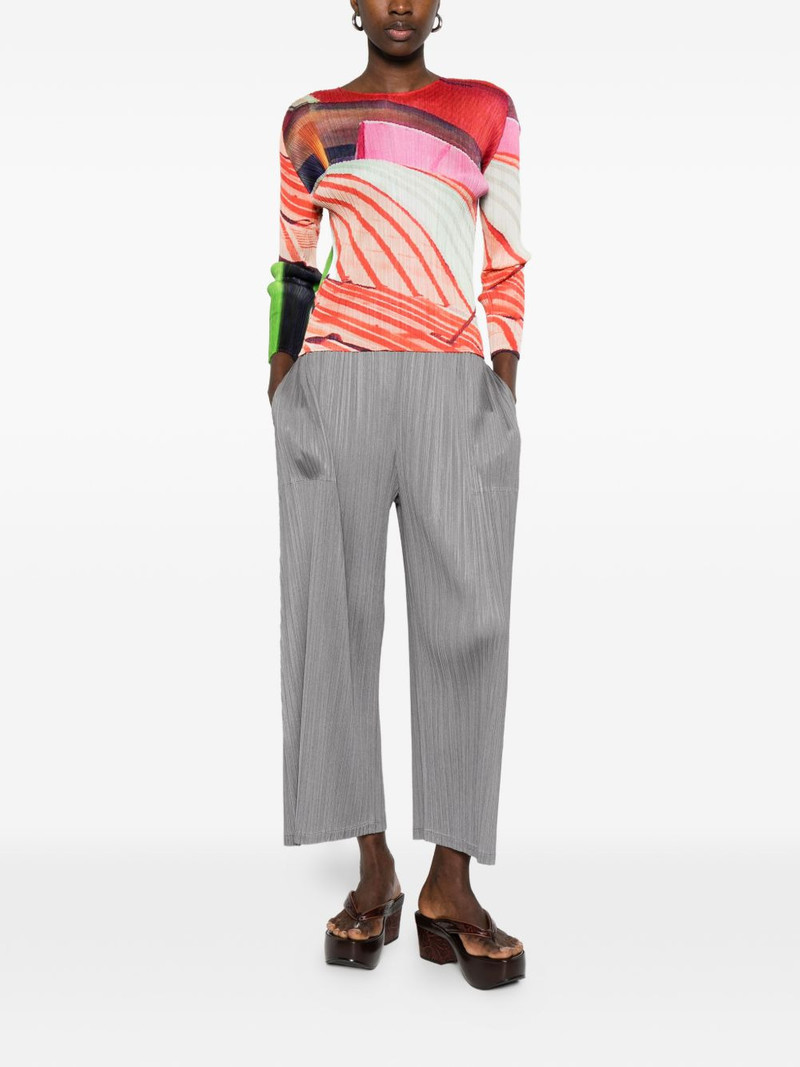 Pleats Please Issey Miyake Monthly Colours: January trousers outlook
