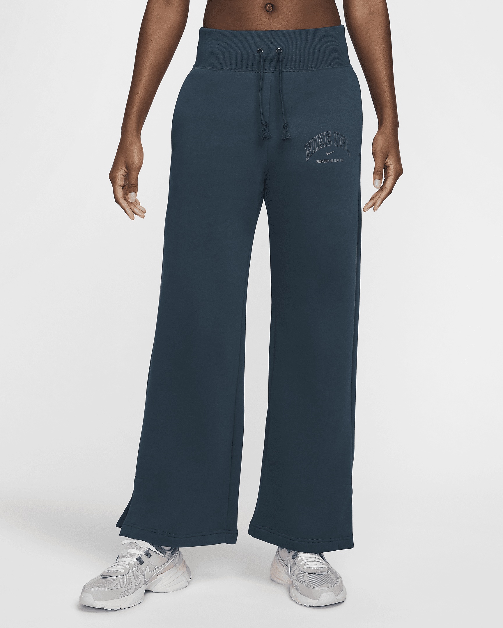 Women's Nike Sportswear Phoenix Fleece High-Waisted Wide-Leg Sweatpants - 1