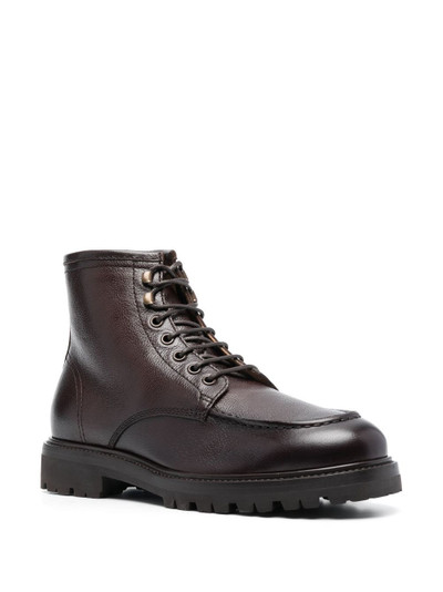Brunello Cucinelli lace-up ankle boots outlook