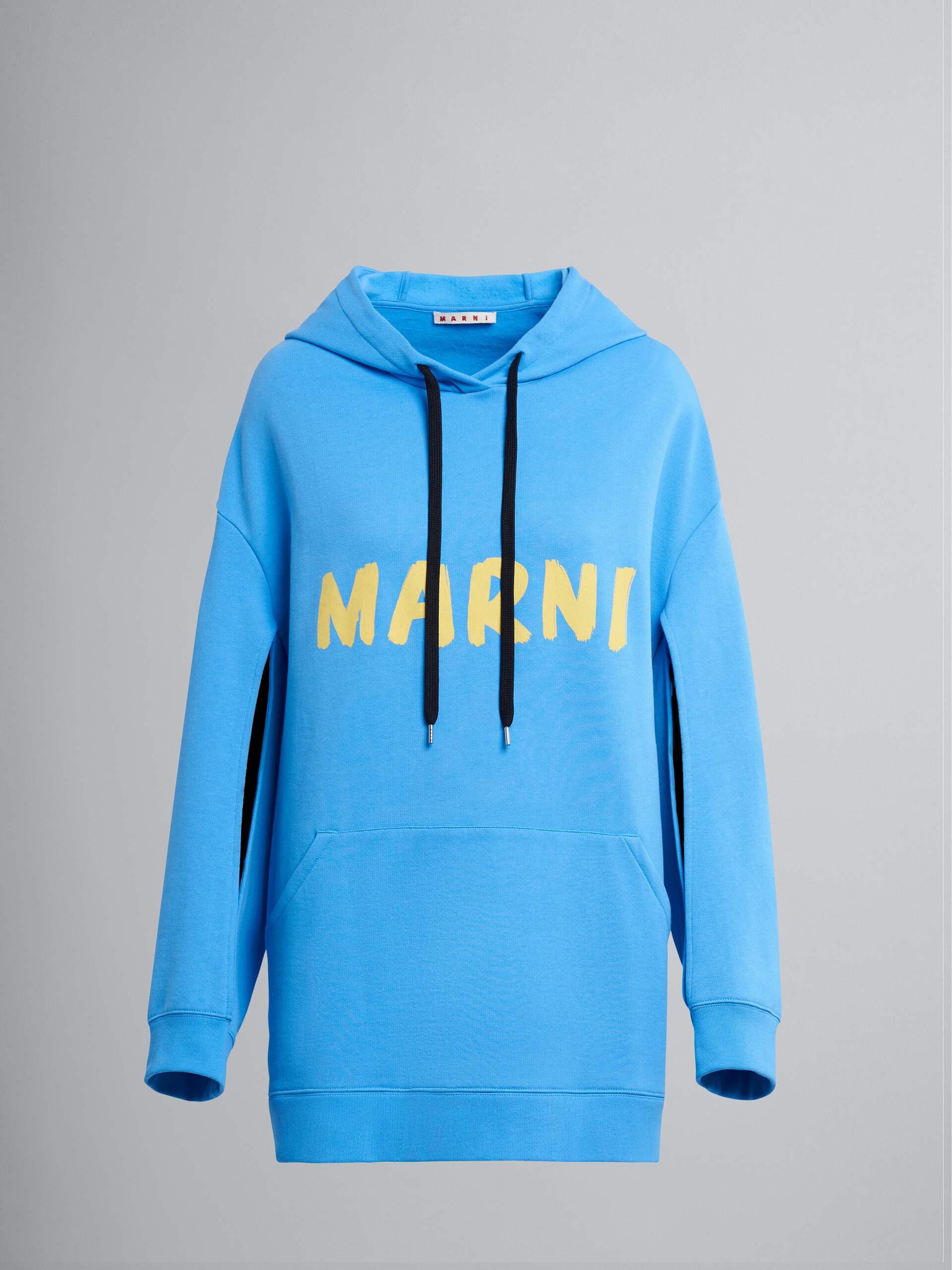 MARNI LETTERING ORGANIC COTTON SWEATSHIRT - 1