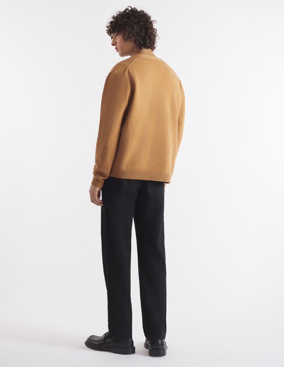 FOX HEAD INTARSIA COMFORT CARDIGAN - 4