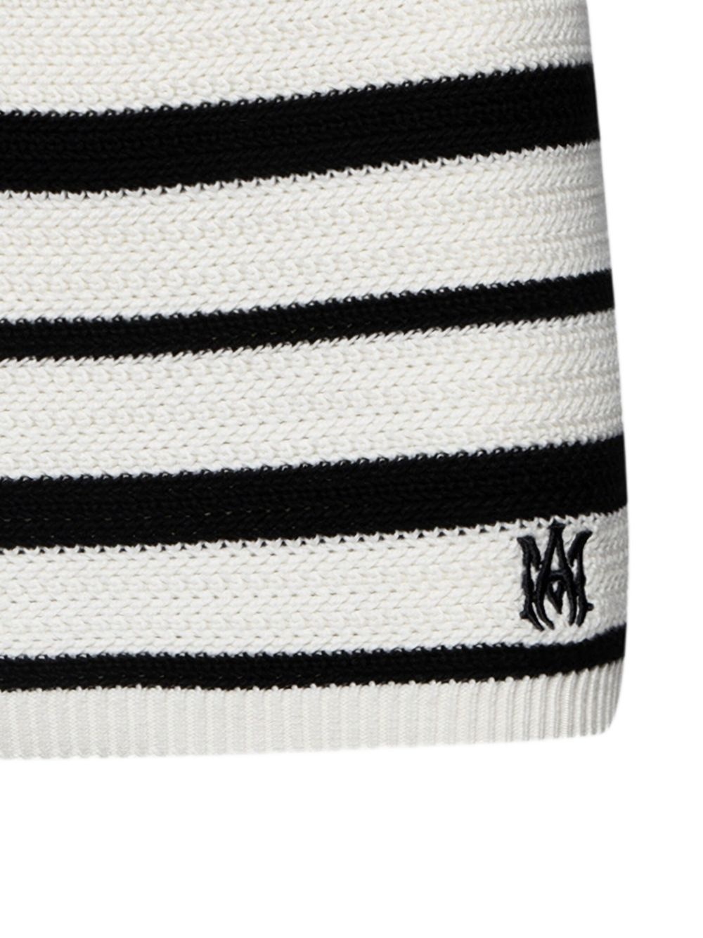 logo-embroidered mini skirt - 2
