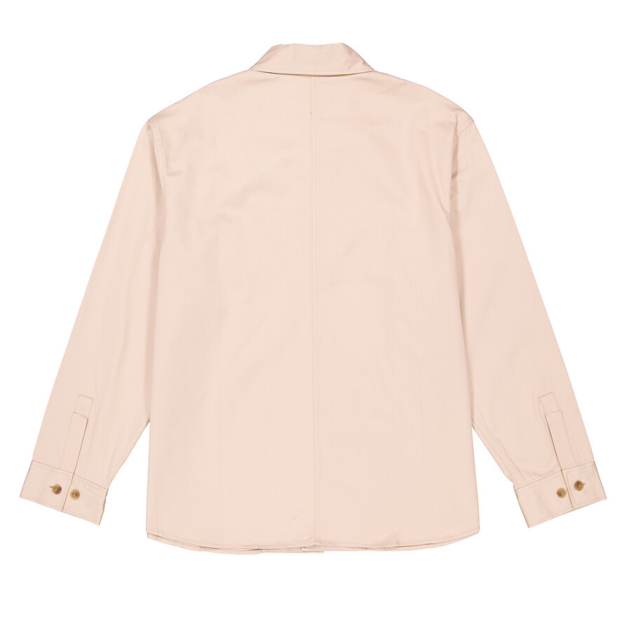 Maison Kitsune Long-Sleeve Cotton Gabardine Overshirt - 7