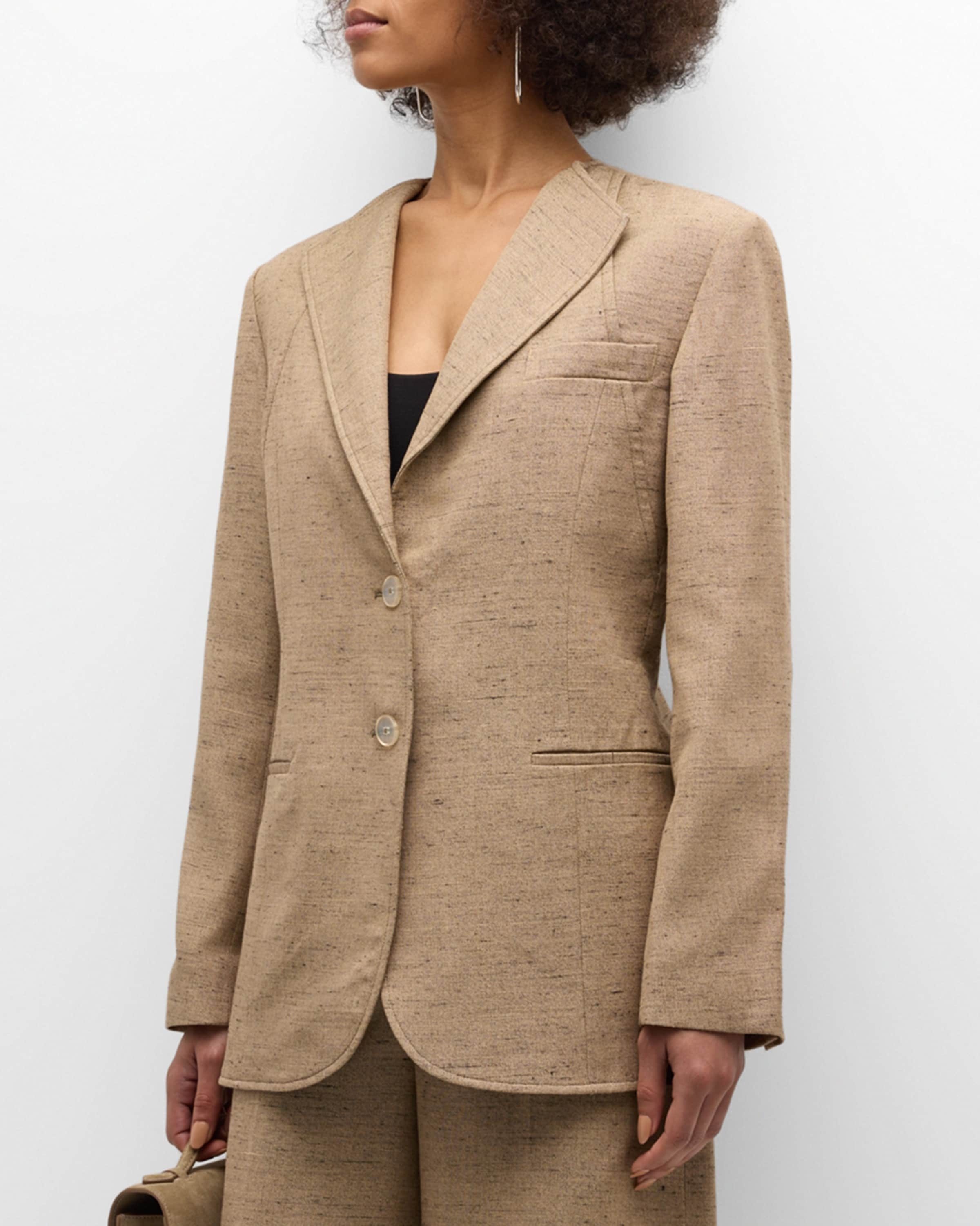 Relaxed Single-Breasted Blazer - 2