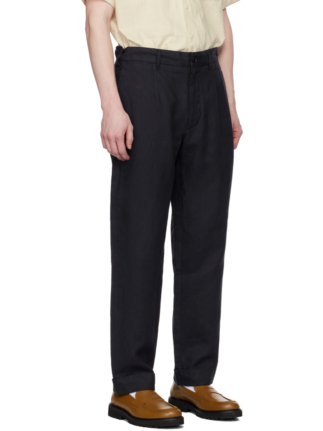 Navy Andover Trousers - 2