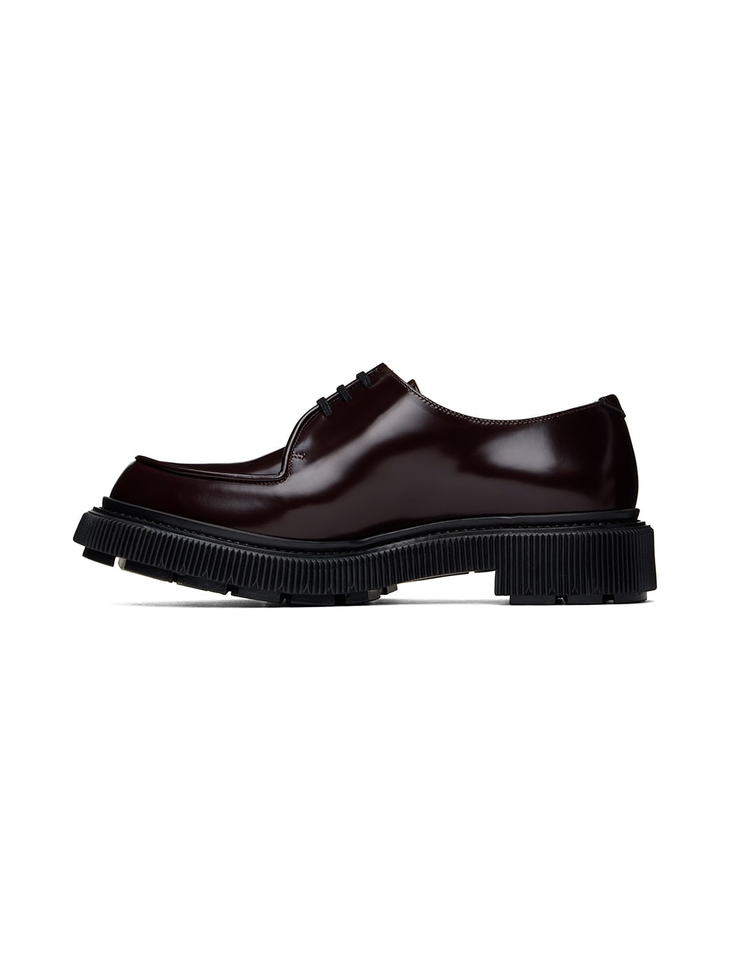 Burgundy Type 124 Derbys - 3