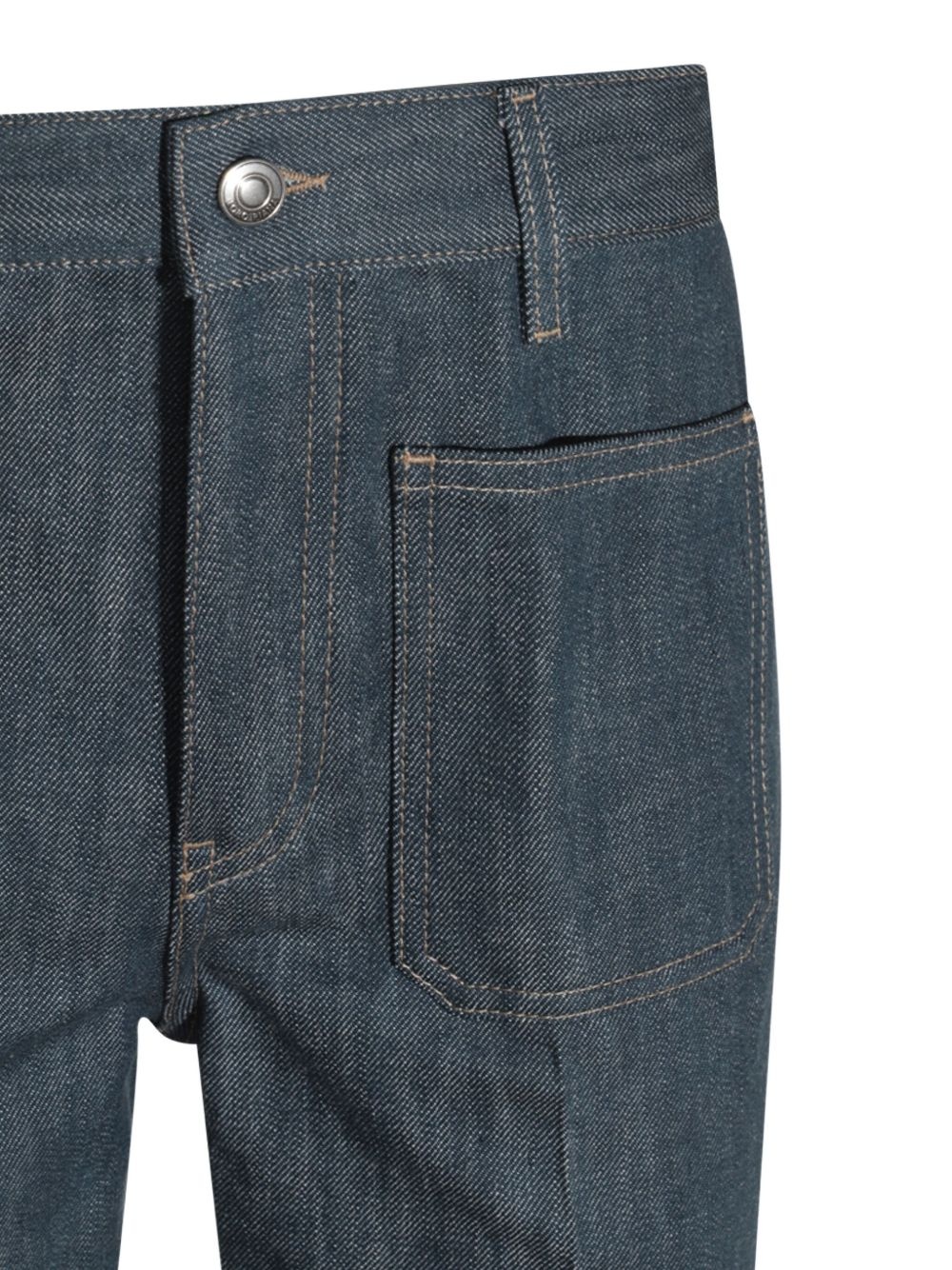 patch-pocket jeans - 3