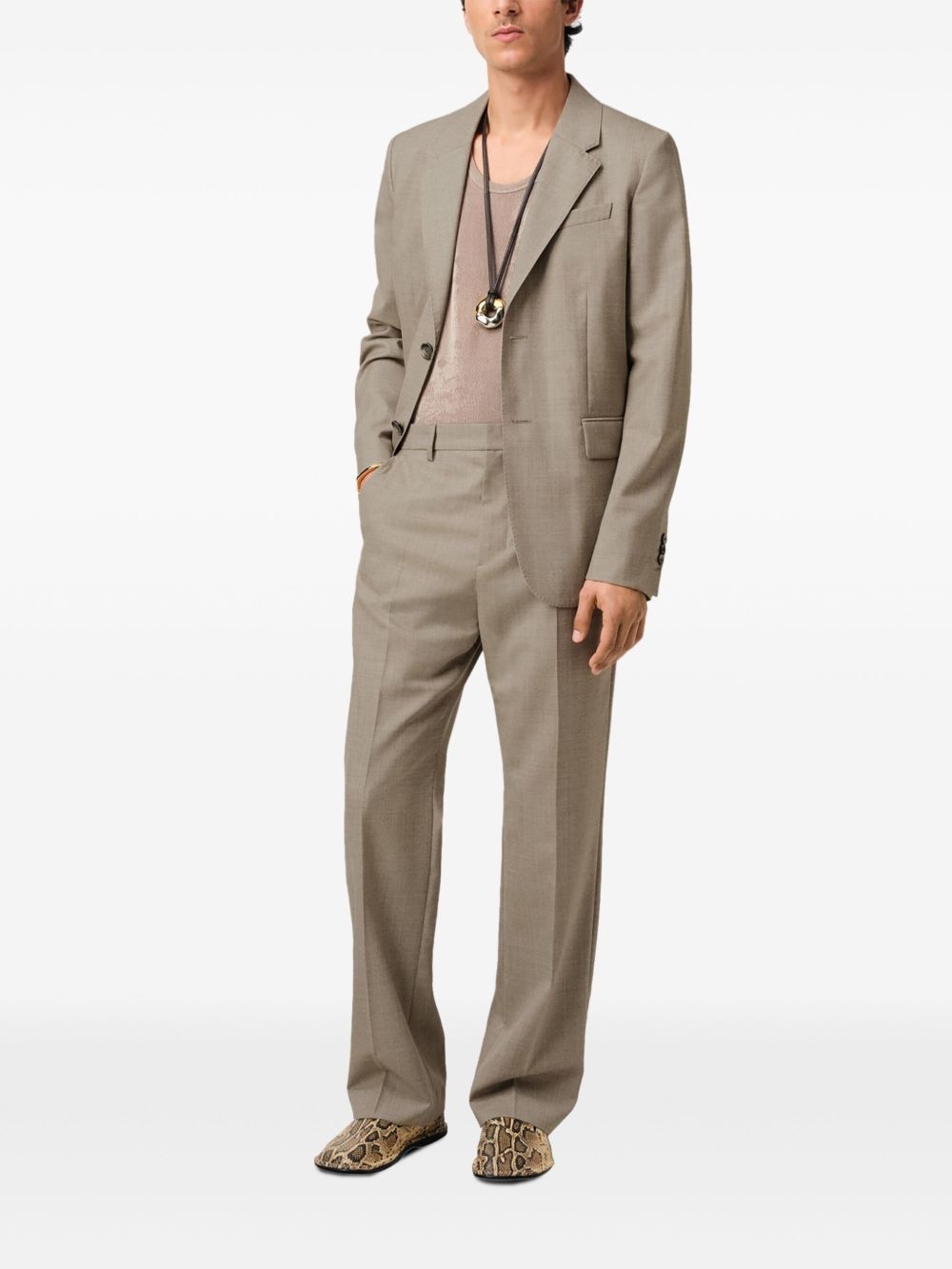 wool blazer - 2