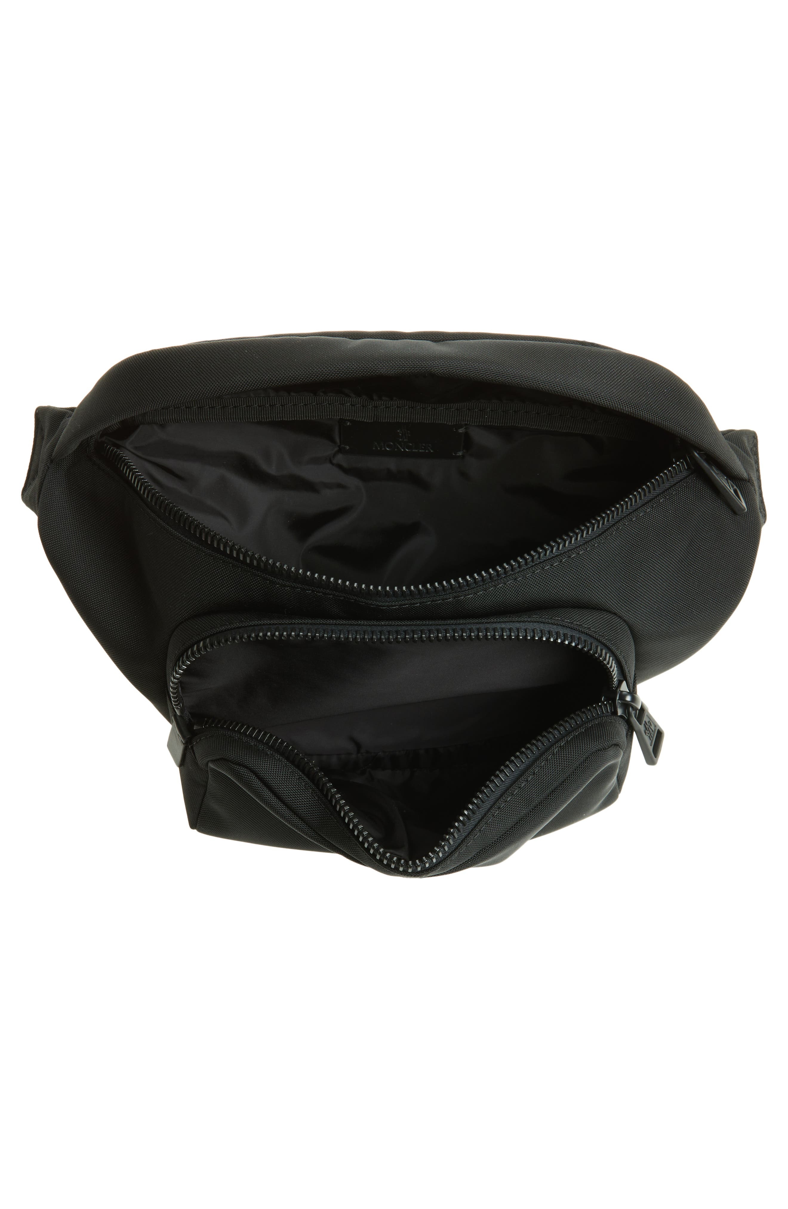 Moncler Durance Water Repellent Belt Bag in Black at Nordstrom - 5