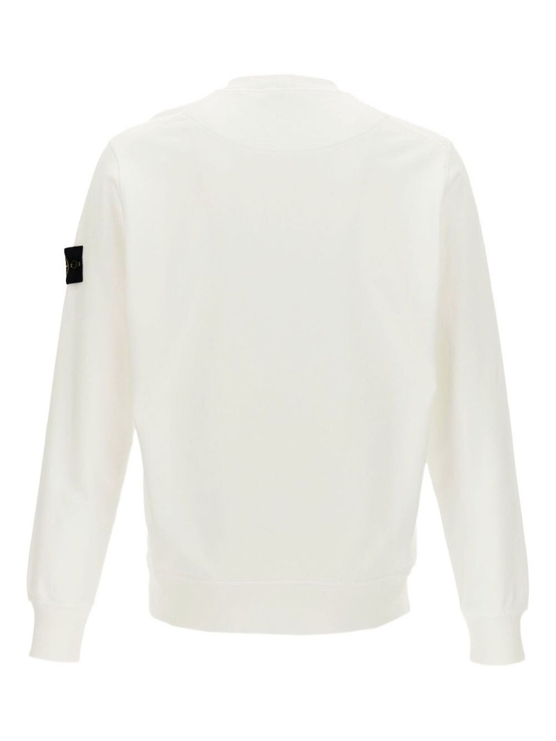 Stone Island fleece cotton sweatshirt outlook