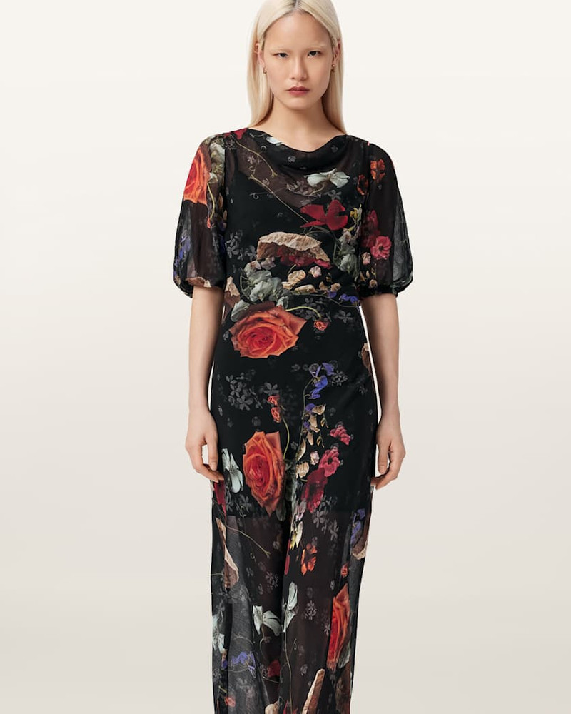 TIWA FLORAL MIDI DRESS 3