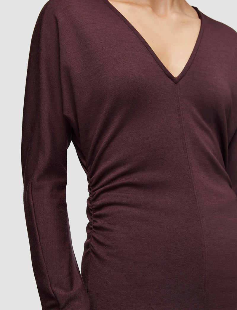 Wool Jersey V Neck Top 5