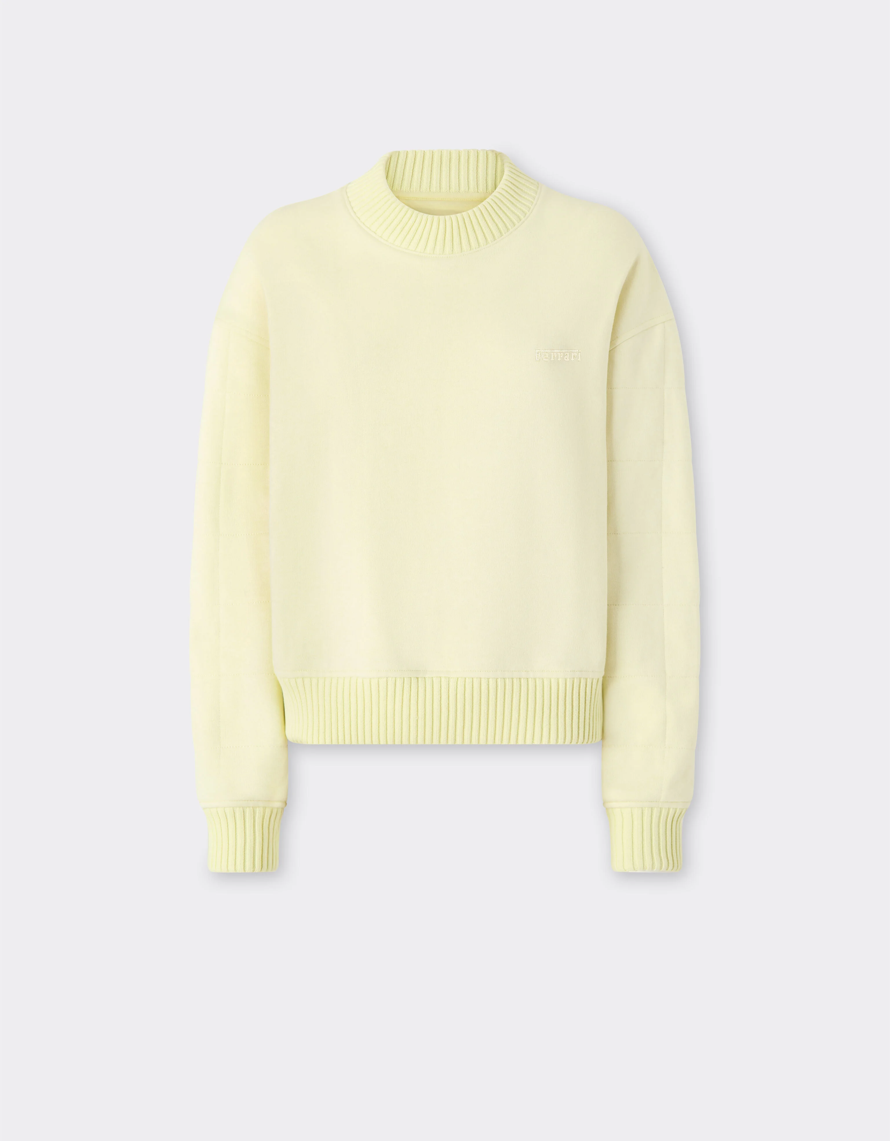 Cotton and cashmere sweatshirt - 1
