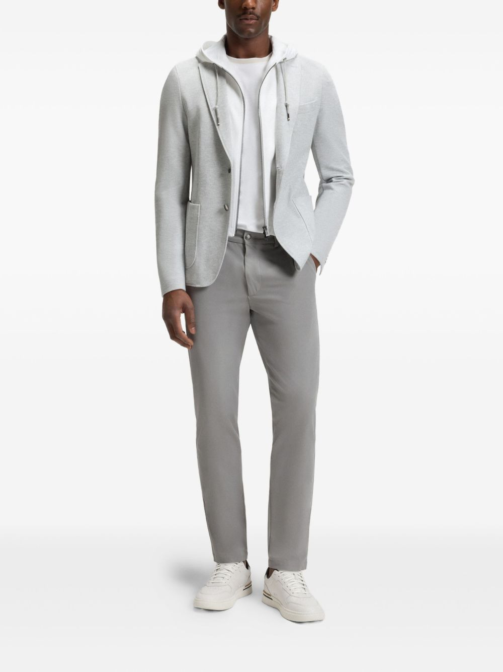 tapered chino trousers - 2