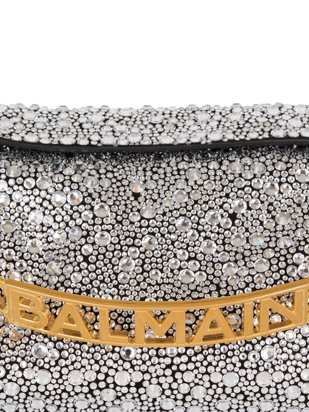 1945 rhinestone-embellished clutch bag - 7