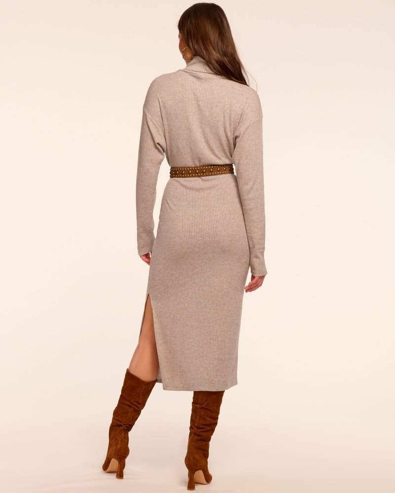 Meeghan Ribbed Knit Midi Dress 4