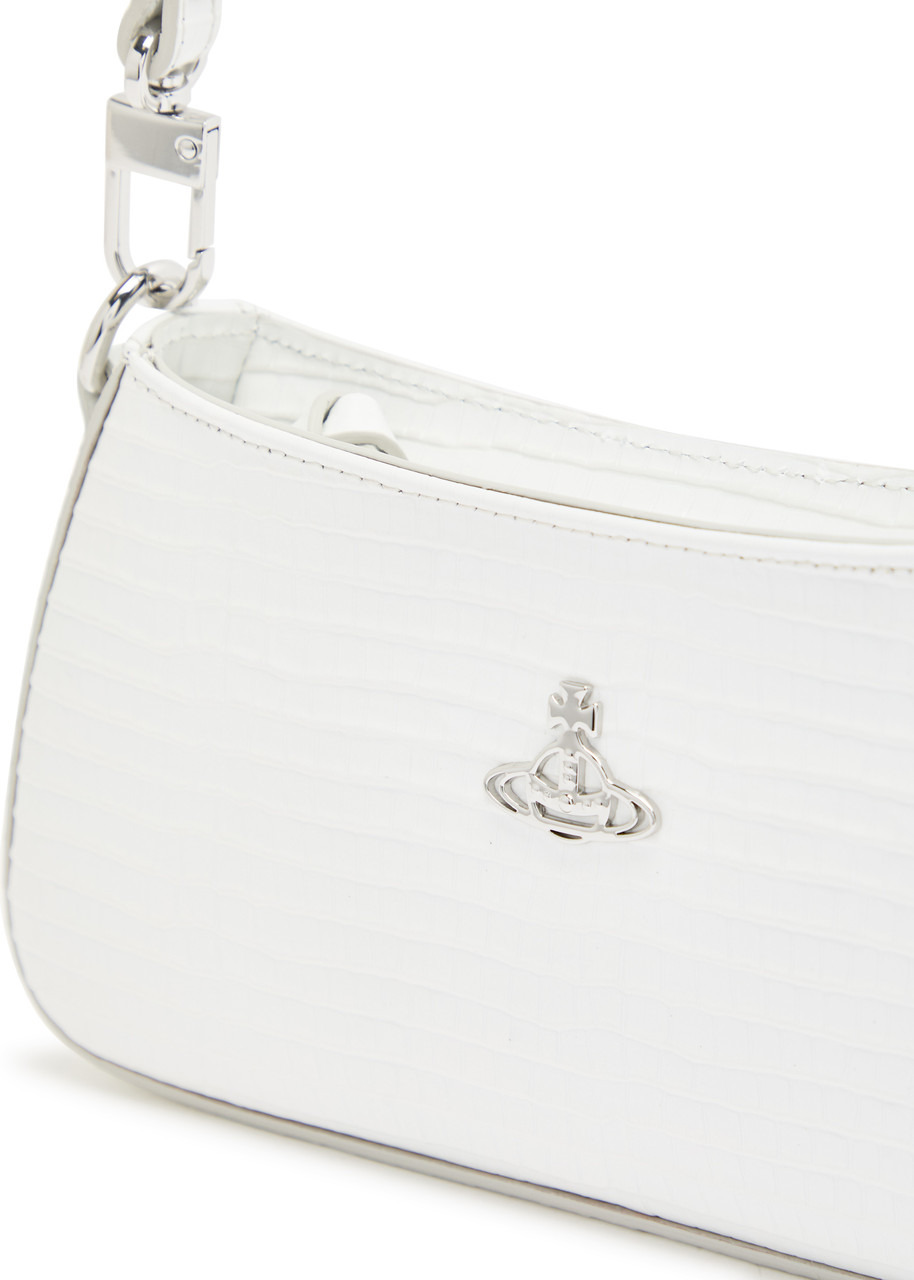 Vivienne Westwood Tasha Crocodile-effect Leather Shoulder bag - 3