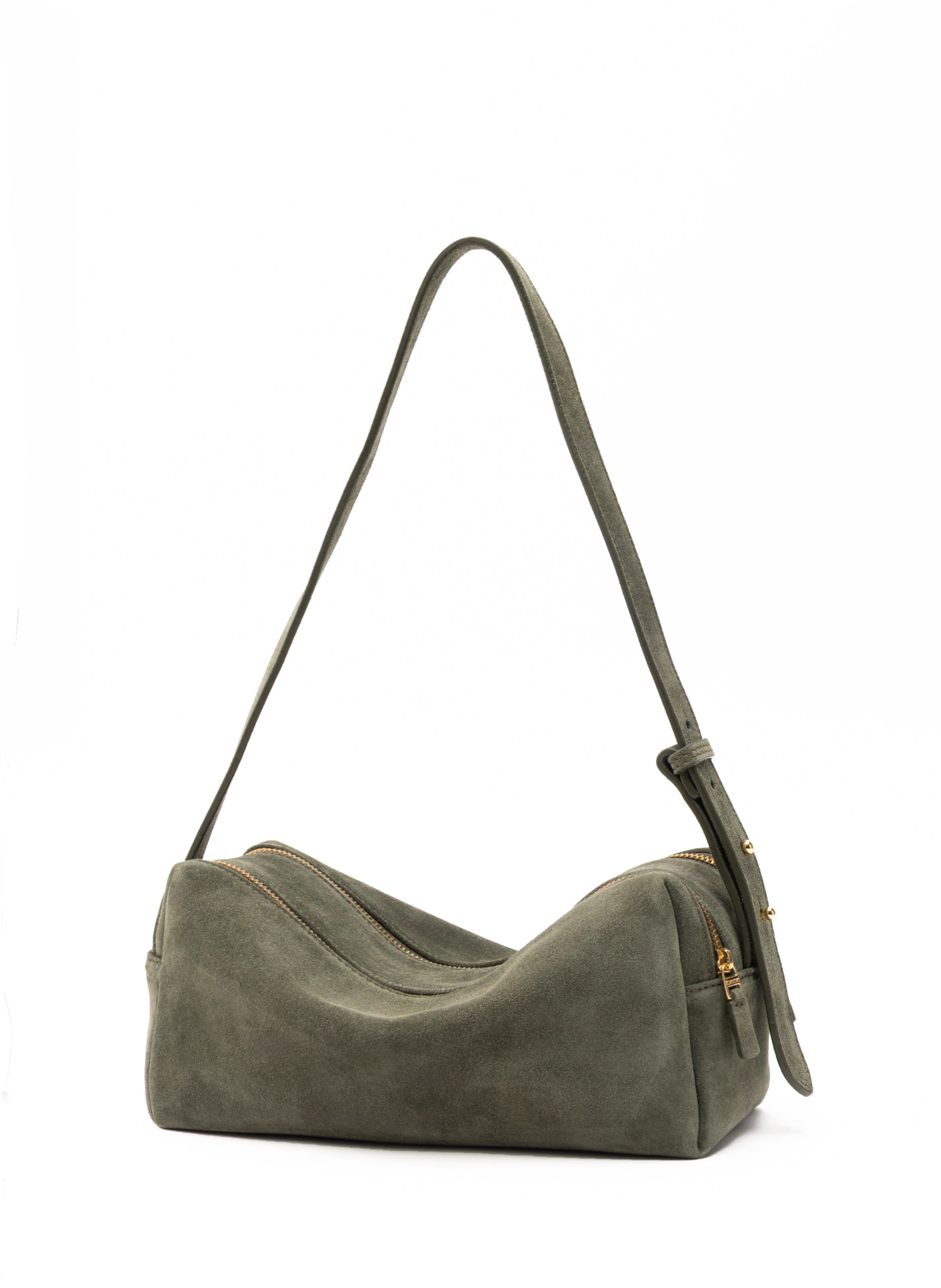 Trousse Suede Khaki - 2